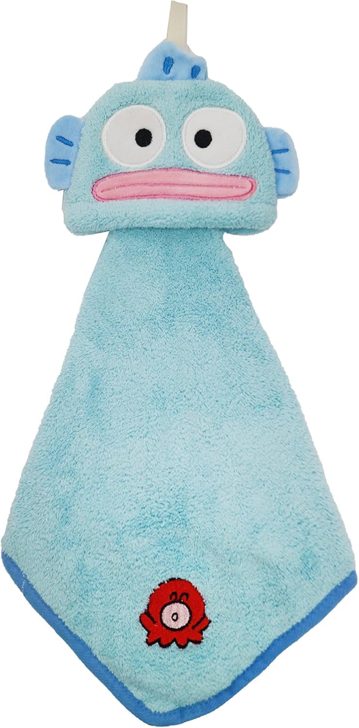 

Marushin Hanging Micro Sanrio Mascot School Entry Perfect for and Elementary Product 3065015200 Towel, Fabric, Characters, Hangyodon,