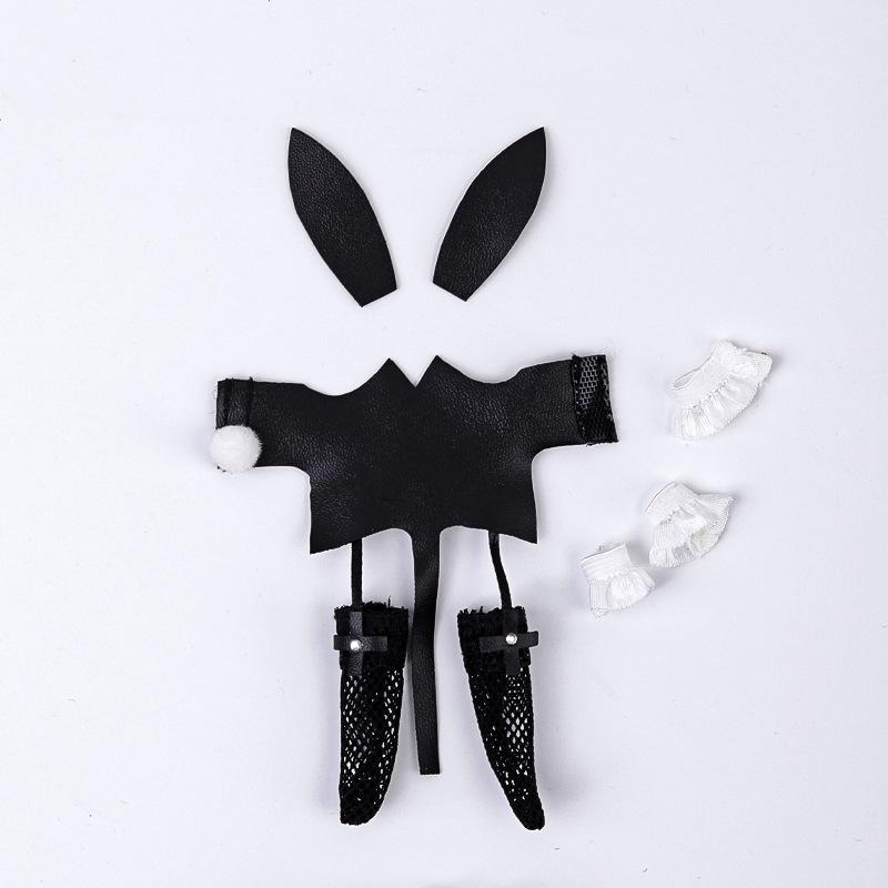 

OB11 Clothes Suit Obitsu11 Bunny Girl Clothes , Accessories Playthings Suitable for GSC Dod Body, 1/12 BJD Figures гранат
