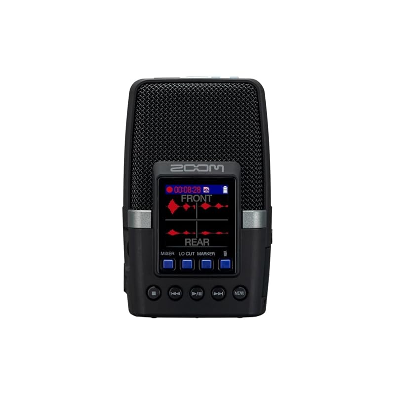 

ZOOM zoom H2essential handy recorder black black 9 types of microphone patterns Front/rear/bidirectional 3 types of directivity: monaural