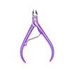 1Pc Manicure Stainless Steel Scissors Nail Cuticle Clippers Plastic Handle