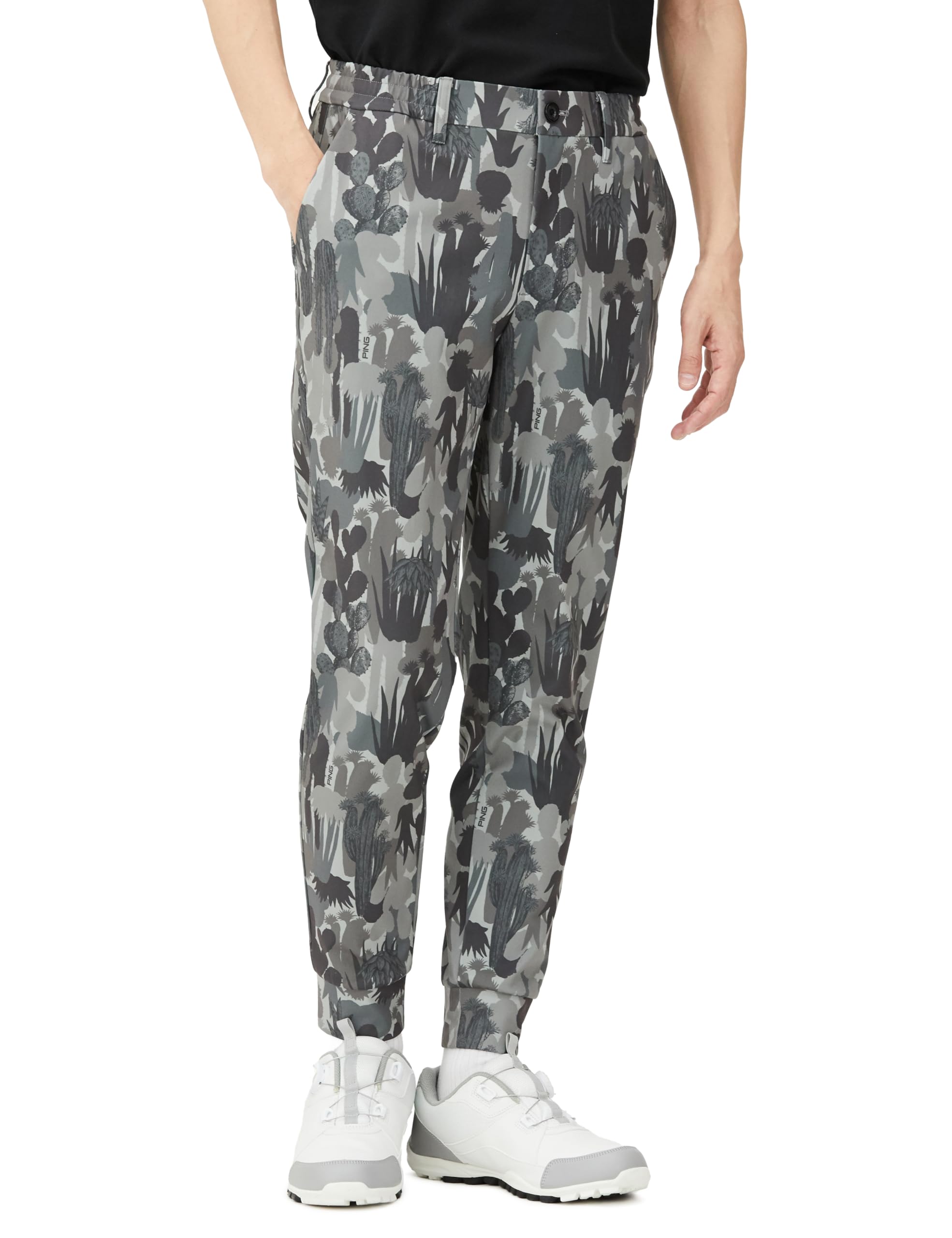 

Jogger Pants Golf L [Ping Apparel] Men s (Camouflage Pattern, All-Directional Stretch) / / 621-4131205 010_Black