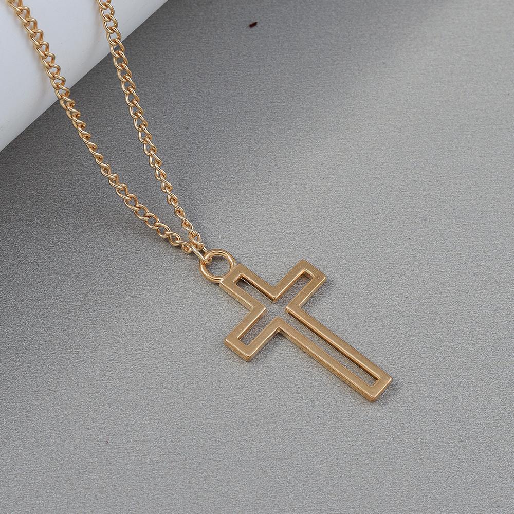 Retro Kreuzanhänger Halsketten für Damen Herren Gothic Steampunk Totenkopf Halskette Kette Hip Hop Schmuck Geschenke