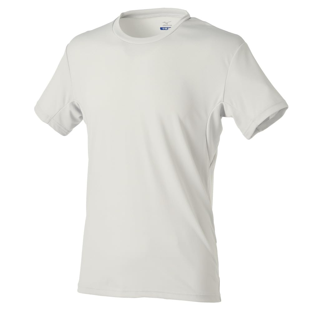 

Mizuno Нижнее белье Mizuno Premier Cool Inner Ice Touch Футболка с коротким рукавом и круглым вырезом Охлаждающее ощущение C2JAC111 Vapor Silver Мужская