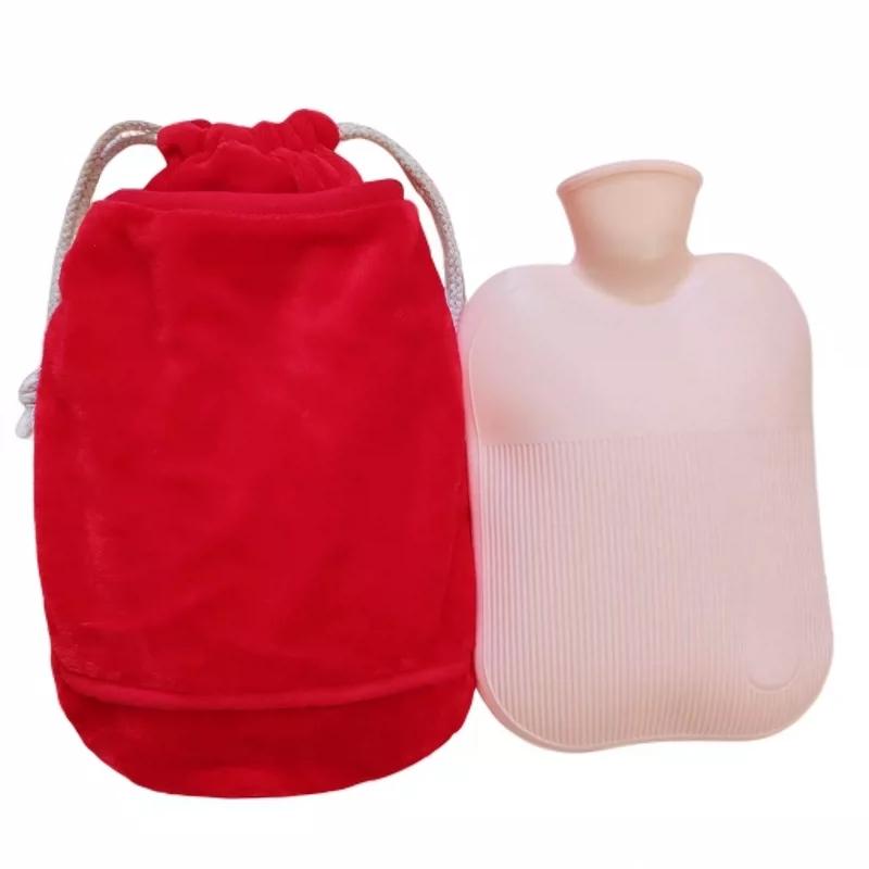 Hot Water Bag Water Injection Thickened Explosion-Proof Warm Hands Warm Feet Hot Compress Belly Warming Irrigation Hand Warmer Student Plush Warm
