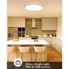 LED-taklampa - LEDYA - 24W - 1600LM - 3000K - Ultratunn - Energibesparande