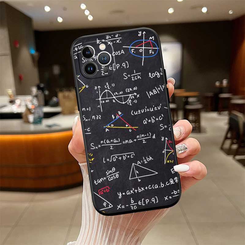 NH15 Chemical Maths Formula Case for Samsung A11 A12 A13 A15 A52S A53 A55 A56 A70 A71 A72 A73 F06 F16 F56 S10 Plus S10e