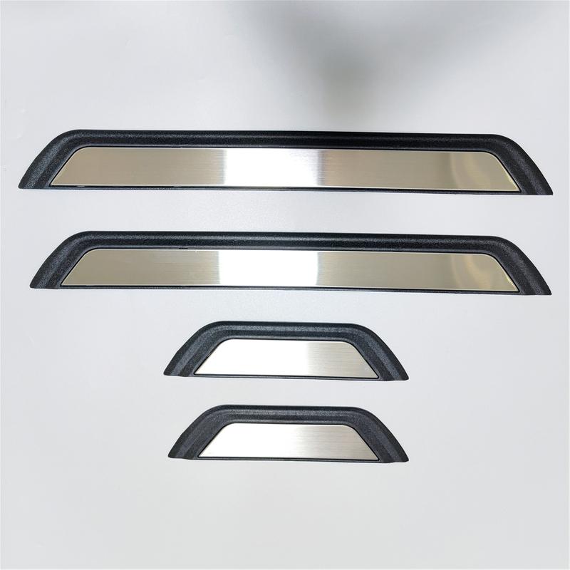 

For Nissan Qashqai J12 2024 Car Accessories Welcome Pedal Protectors Stainless Door Sill Scuff Plate Trim Sticker