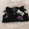 Y2K Style Knitted Windproof Hat Cute Students Outdoor Cycling Skiing Hat Lovely Cold Winter Keep Warm Hat for Couple