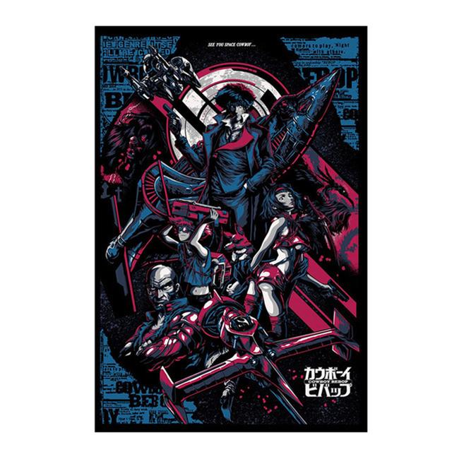 Japan Anime Posters Vintage Cowboy Creativity Posters Canvas Paintings Posters and Prints Living Home BedRoom Bar Artwork Decor No Frame