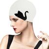 Hair Silicone Ears Protect Waterproof Elastic Swimming Hat Swimming Cap Swim Pool Cap Diving Hat