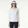 Munsingwear Women Collar PoinT Long Sleeve T shirT whiTe mr122lTl13