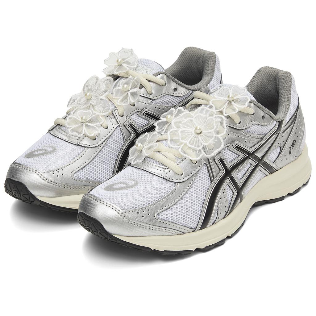 Asics Jog 100S 2E Wide White Black Unisex Sneakers 1201A967-100