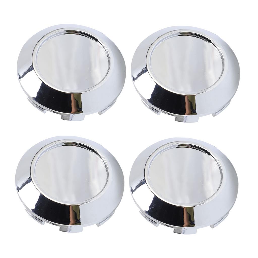 4pcs Wheel Center Caps Excellent Sealing Exquisite ABS Snap On Wheel Center Hub Cap Cover 76mm Outer Diameter