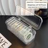 Transparent Jewelry Storage Box With Lid For Crystal Bracelets And Accessories