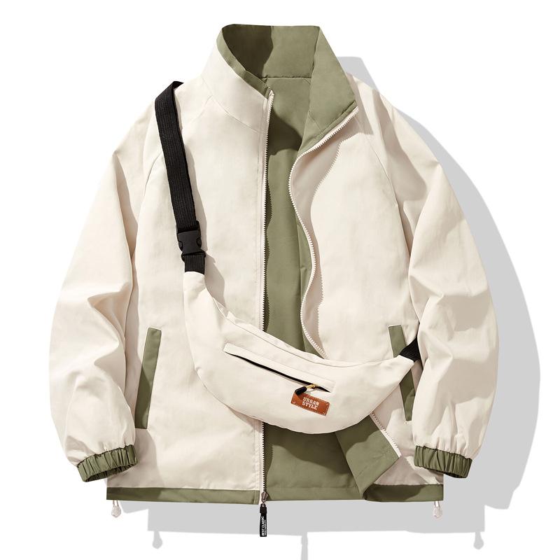 Spring New Style Fashionable Double-sided Comfortable Versatile Jacket for Men Casual Couples Jacket