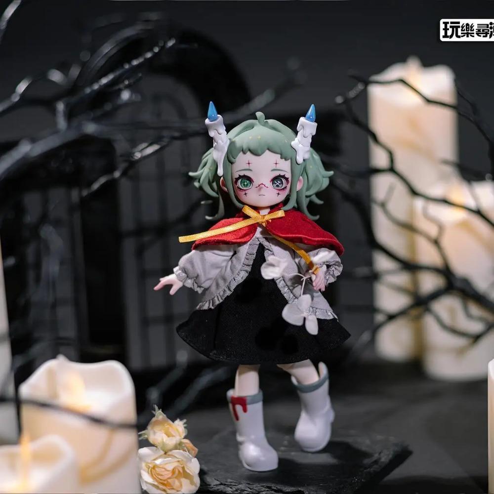 Genuine New Nyssa Bizarre Nightmare Series Kawaii Anime Action Figure 1/12 Bjd Toy Blind Box Surprise Doll For Girls Custom Gift