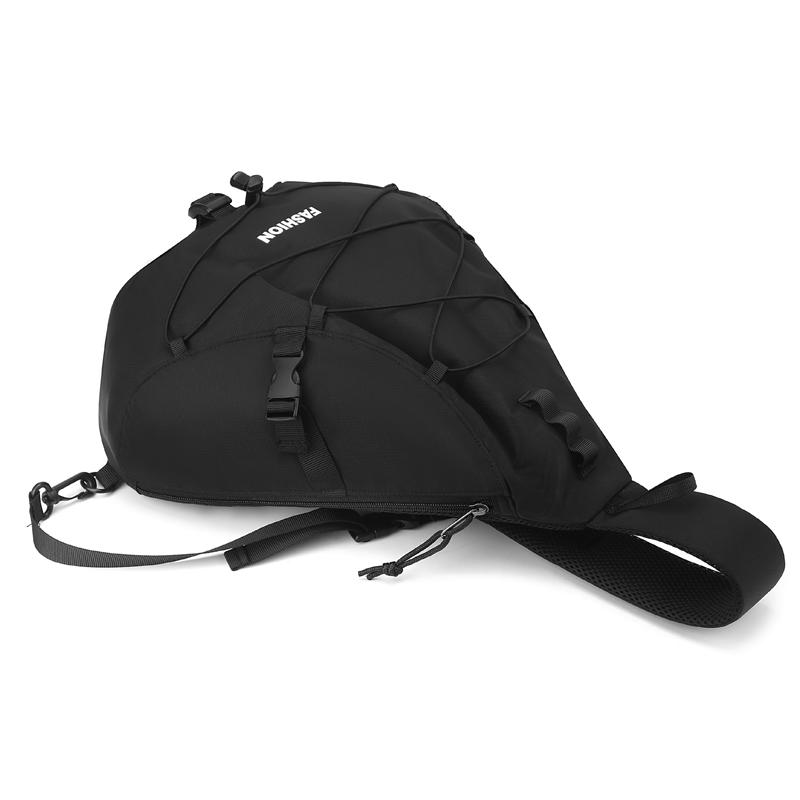 Men's Chest Bag Large Capacity Outdoor Sports Crossbody Bag Shoulder Bag