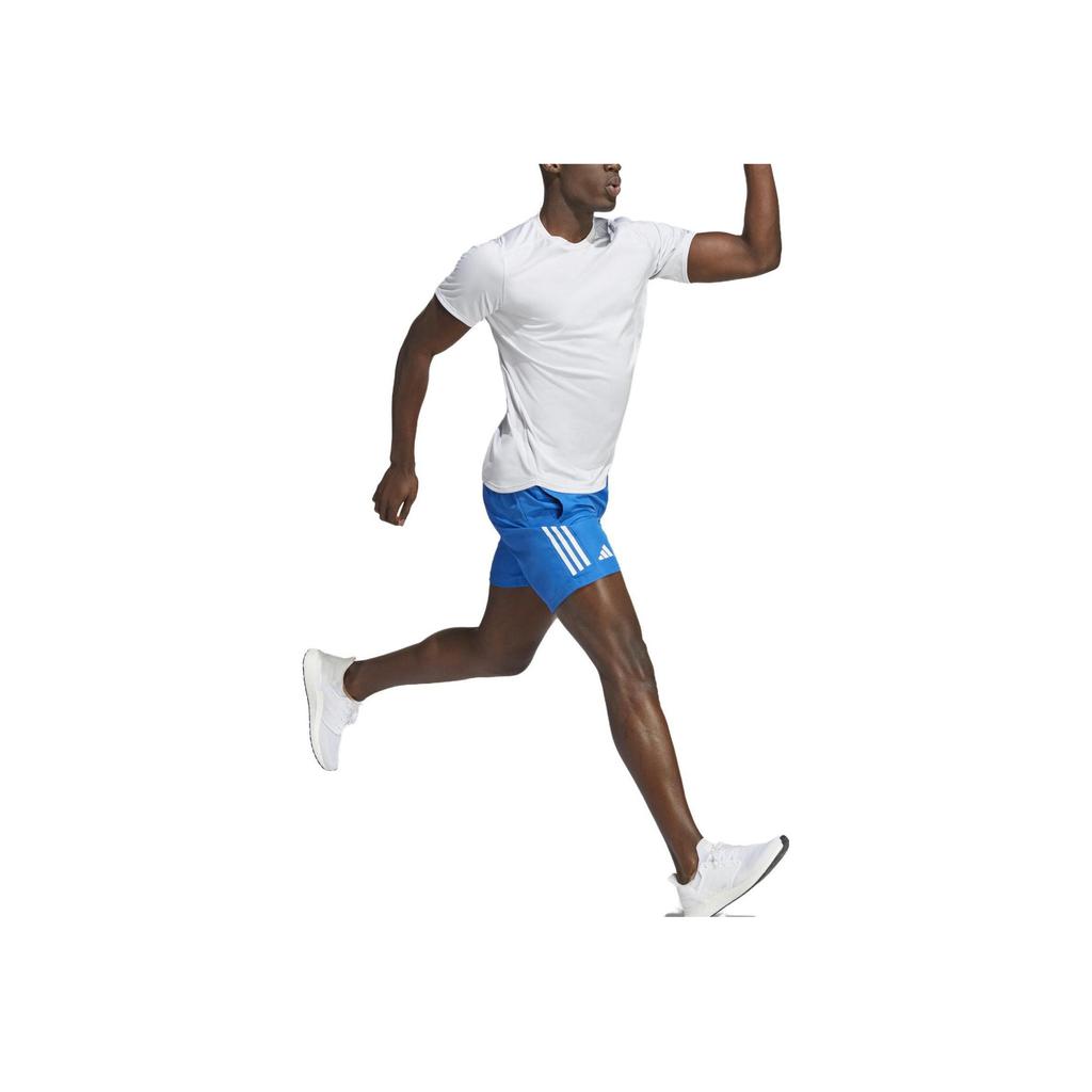 Adidas Side Stripe Straight Leg Casual Shorts Men Shorts Blue HY3265