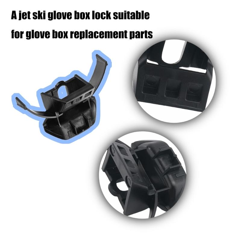 Sichere abschließbare Jet-Ski-Staufachverschlüsse Universal Einfache Installation Kunststoff-Ersatzteil Keine Werkzeuge erforderlich