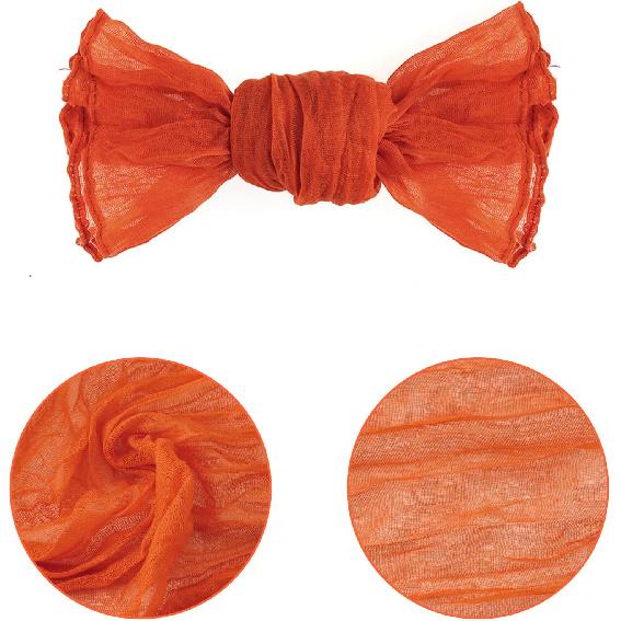 Nydotd 6pcs Fall Cheesecloth Napk Thanksgiving Boho Dinner Napk Wrinkled Rustic Linen Table Decorative Cloth Napk for Wedding Party Baby Shower