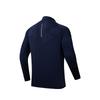 Anta Running Series Solid Color Long Sleeve T-Shirt Men Tops Midnight-Blue 952435402-6