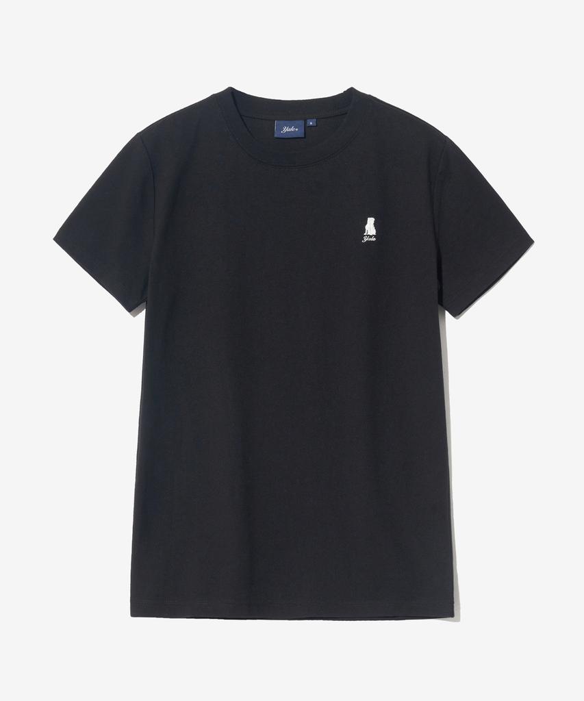 YALE Women'S Heritage Dan Short Sleeve T-Shirt Black
