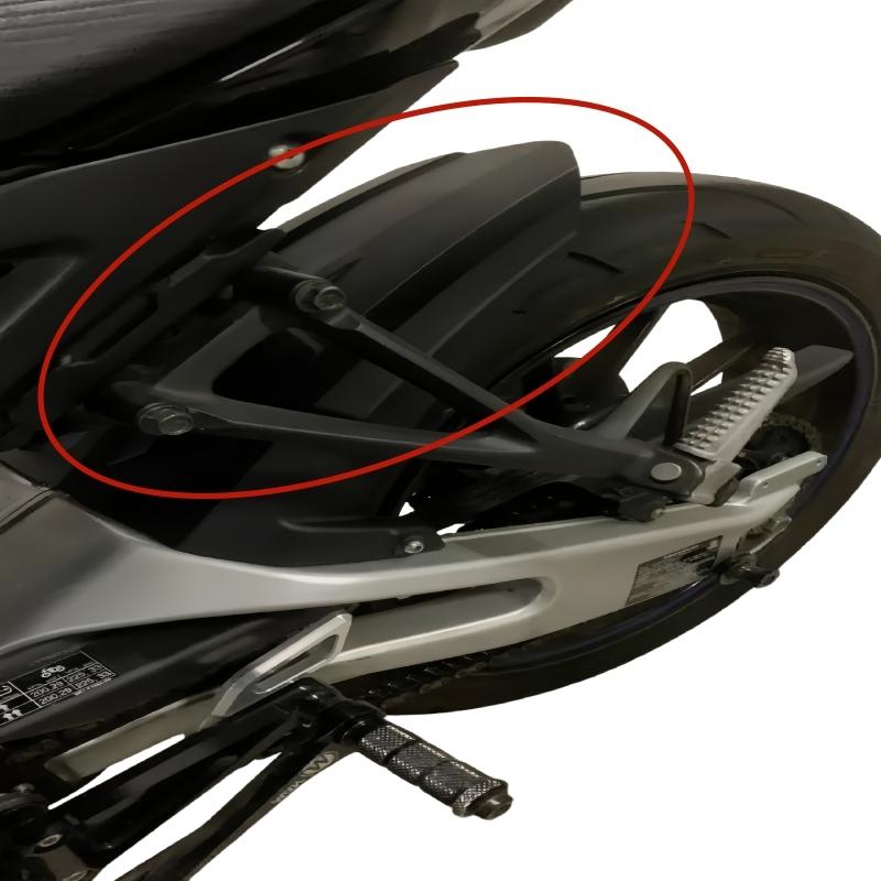 Motorcycle accessories rear fender extended rear sand board mud tile rear back middle fender for Yamaha MT 15 MT-15 2017-2026