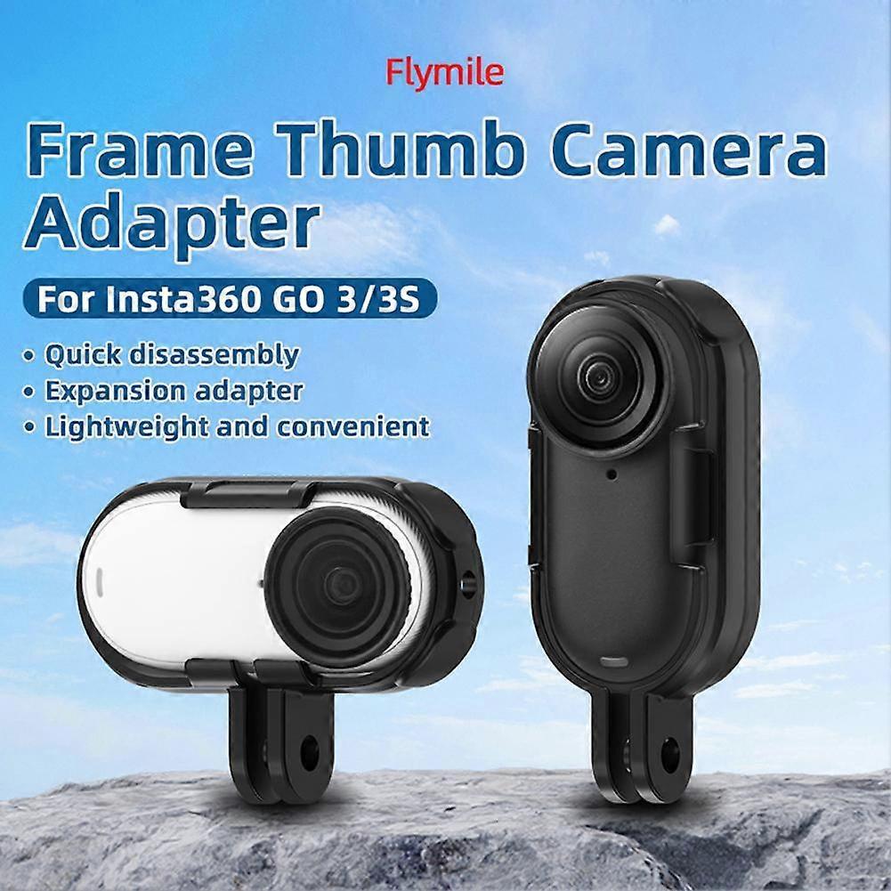 Camera Body Shell Protective Cage Extension Mount Adapter For Insta360 Go 3/3S