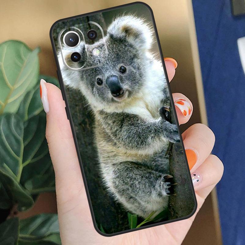 Koala Case For Xiaomi 15 14 Ultra 13T 14T 15T Pro 17 Pro Max POCO X7 Pro X5 X6 F5 F6 F7 F8 Coque
