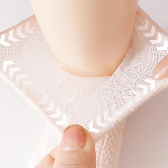 1 Pair Baby Cotton Mesh Ruffle Socks Thin Summer Crew Socks for Newborns Girls Breathable Seamless Soft Kids Socks for Infant & Toddler