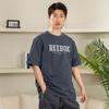 Reebok T Shirt Unisex Charcoal Black 25SRE405UGH1