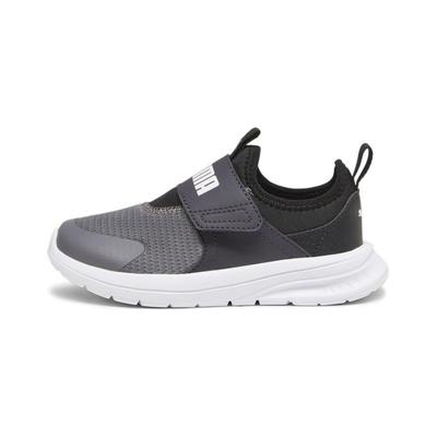 Evolve Slip-On Little Kid Cool Dark Grey Kids Sneakers Black White 389135-06