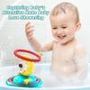 Automatic Spray Water Bathtub Toys Space, Light Up Bath Toys Moon for Toddlers