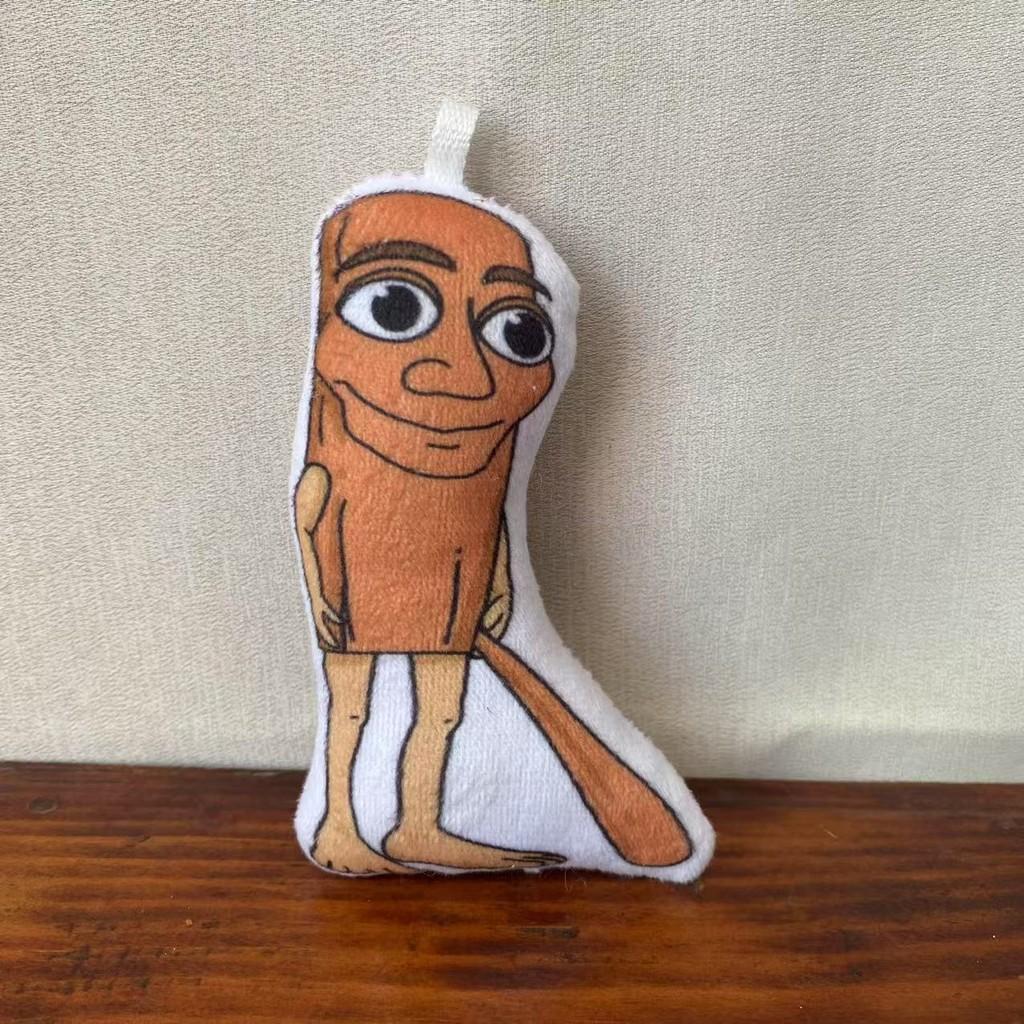 

Маразм Аль Итальянский Тунг Тунг Сахур Тралалеро Тралала Плюшевый Кулон Брелок Brown