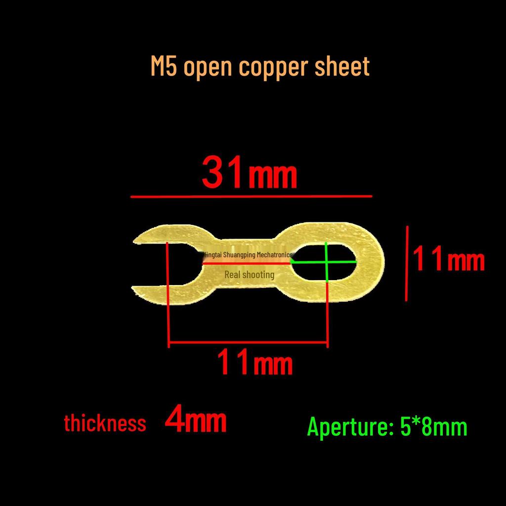 Copper Three-Hole Motor Terminal Block Connector Y2160-180