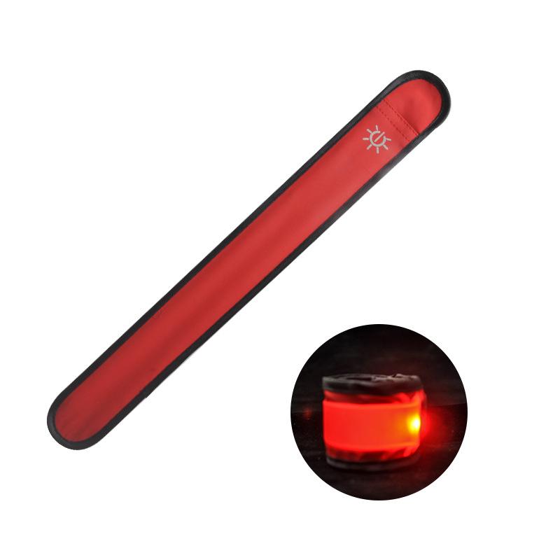 Colorful LED Flashing Slap Band Bracelet for Events