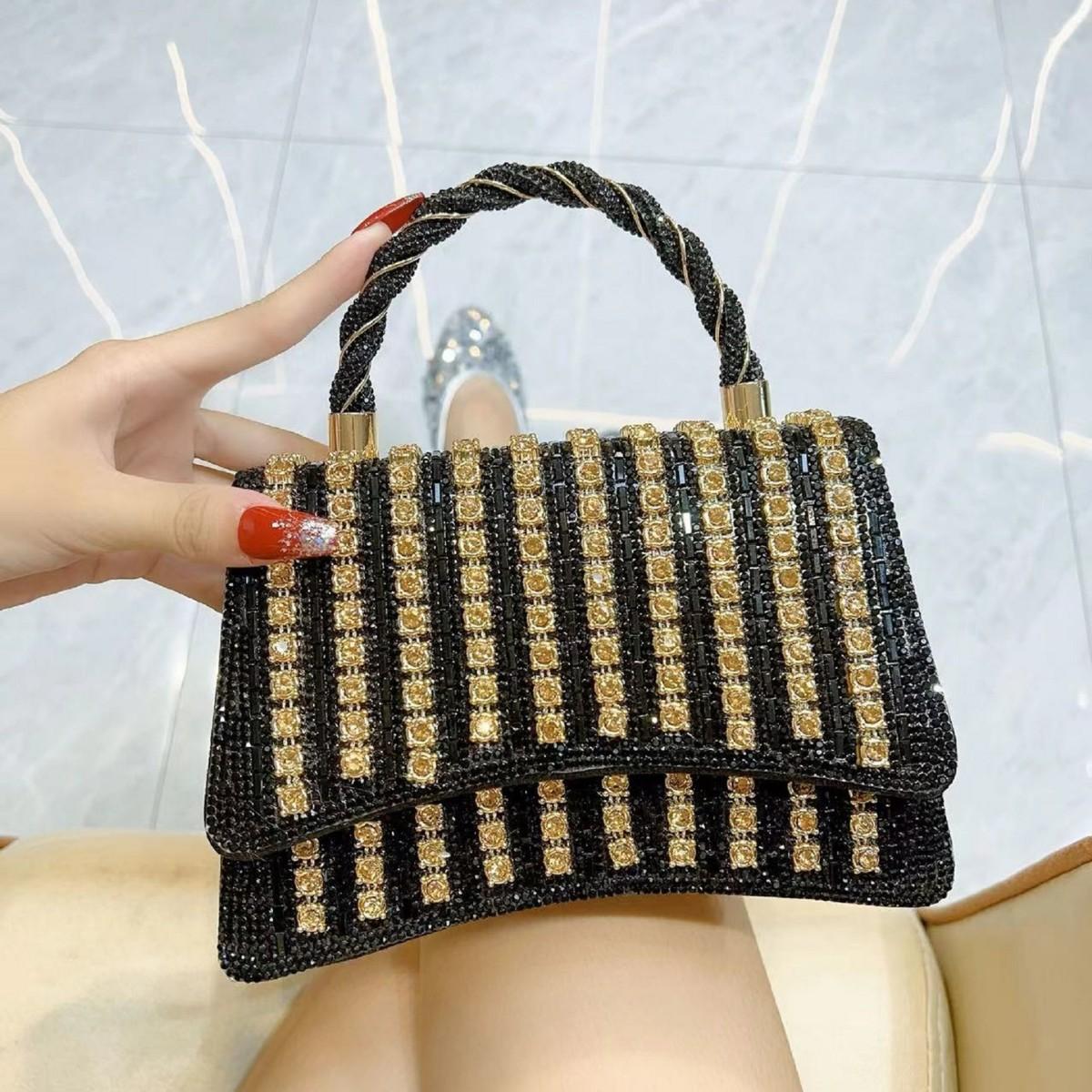 

Сумка-переноска Универсальная сумка для ужина Модная сумка-переноска чёрный