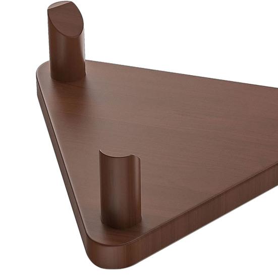 Basketball Fotball Fotball Utstillingsstativ Massiv Valnøtt Trekantet Ball Utstillingsstativ Multifunksjonell Sports Samler