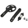 Bike Crankset Square 104BCD Crank 36T Chainring Sprocket Bottom Bracket Aluminum Alloy Bike Parts