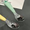 Ingot Head Soup Spoon Stainless Steel Tableware Teaspoons Home Children'S Tablespoons Ice Cream Shovel Kitchen Utensils