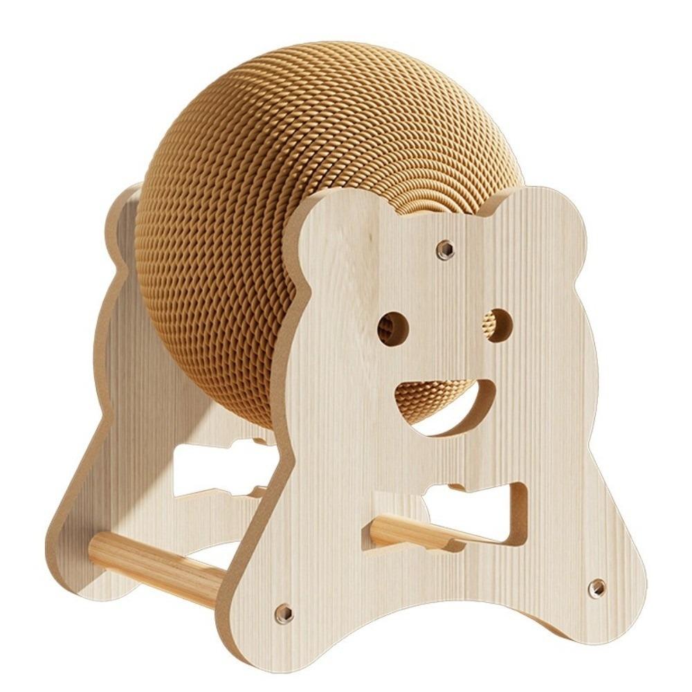 

Sisal Rope Cat Scratching Ball Grinding Paw Cat Scratcher Toy Kitten Scratch Board Indoor 12cm-Style 1