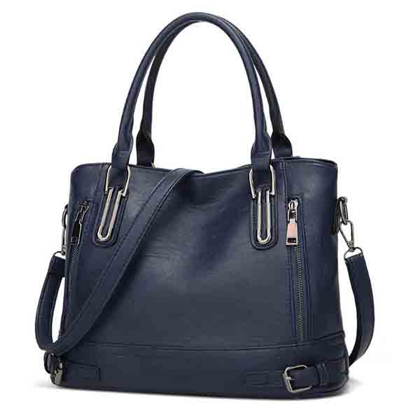 Women Bag Brand Designer Shoulder Bag Ladies Leather Handbags Litchi Pattern Casual Totes