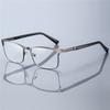 Fashion Business Reading Glasses for Men Women Classic Metal Frame Readers Glasses Mens Presbyopic Optical Glasses +1.0~+4.0