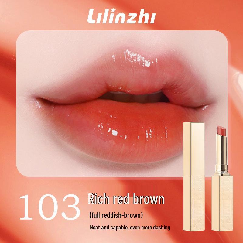 Lilin Zhi Hydrating Essence Lipstick: Moisturizing, Nourishing & Brightening with Non-Staining, Non-Fading Color for a Girly Feel.