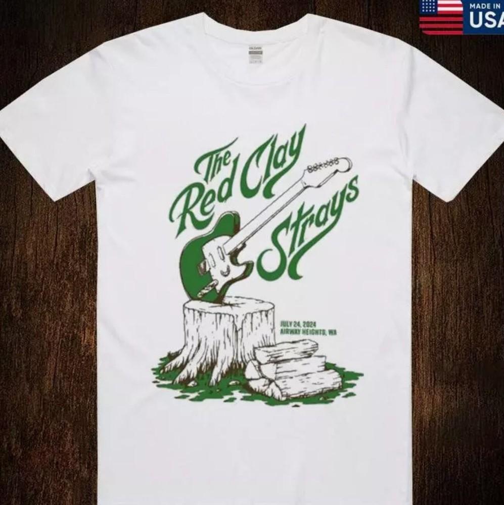 

The Red Clay Strays July 24 2024 Airway Heights WA Shirt Gift M
