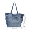 Retro Canvas Tote Bag Korean Style Handbag Sweet Underarm Packs  Outdoor