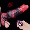 N-BDV5269M Prezervativ Dildo Extensie Extensor Penis Prezervativ Reutilizabil Ejaculare Întârziată Jucărie Sexuala Masculină