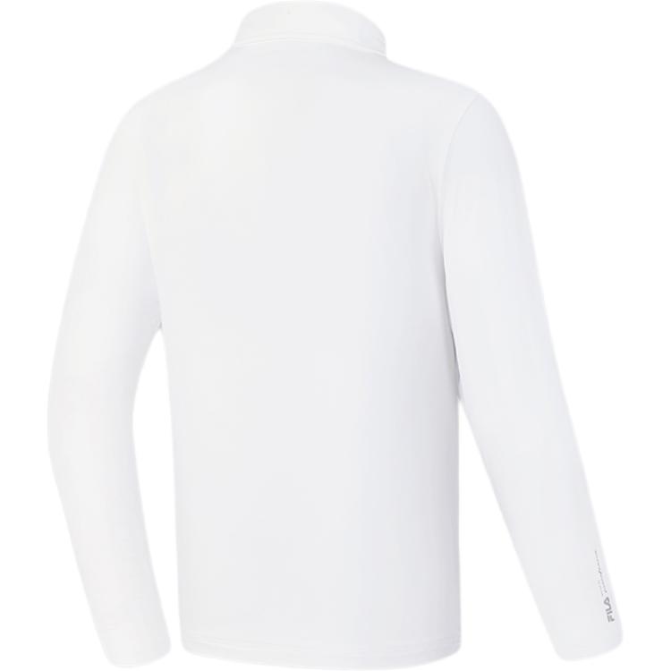 New FILA Golf Series Polo Shirt Men's Jade White A11M445231F-WT