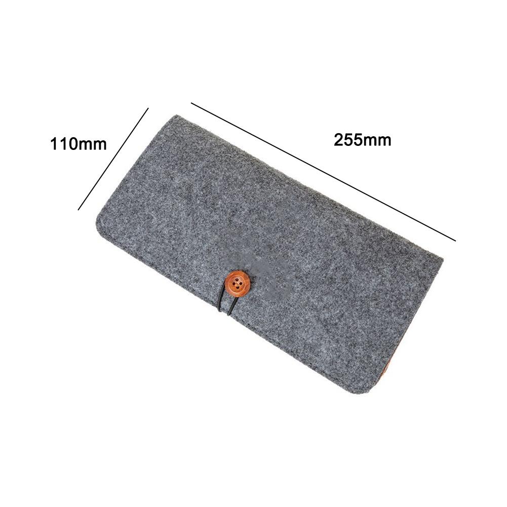 Portable Carrying Cover For Switch 2 Case Felt Pouch With Storage Card Slots Protective Bag For NS 2 Console Travel Accessories