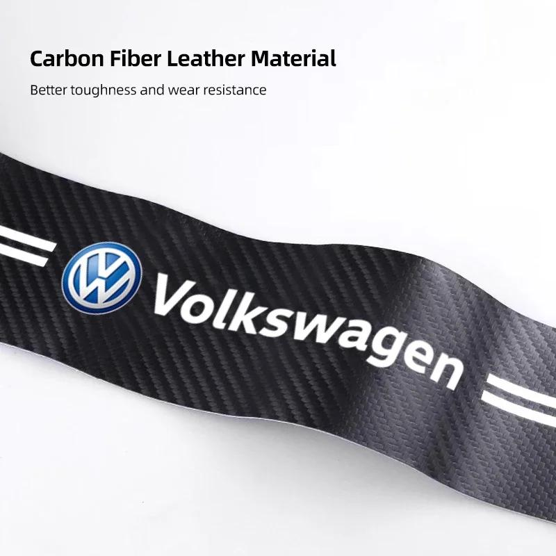 ·5Pcs Car Door Sticker Threshold Anti Scratch Decals Accessories For VW GTI Polo Golf Passat Tiguan Arteon Touareg Taigo CaddyNB3